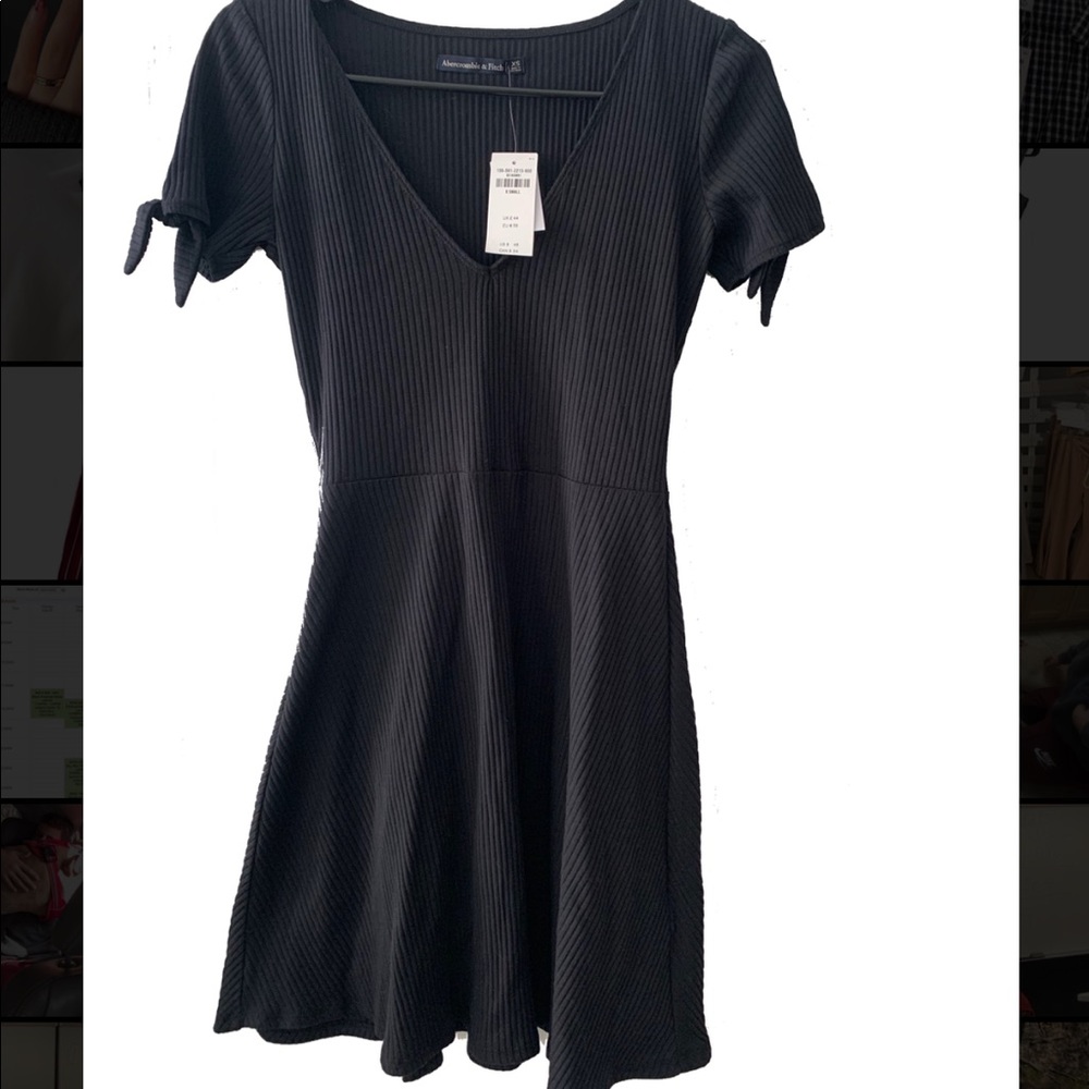 Abercrombie Black T-shirt Dress